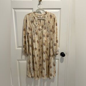 NWT Natalie Martin Fiore short dress size Medium, rayon